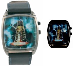 Doctor Who Illuminating DALEK Watch - In Collector's Tin Box