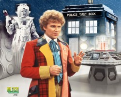 Doctor Who: San Diego Comic-Con 2009 Colin Baker Autographed Photo Collage - Limited to 250 Pieces