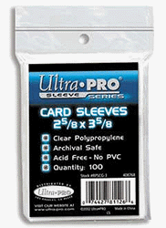 Pack of 100 Soft Card Sleeves