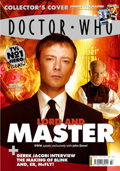 Doctor Who Magazine #384 - John Simm cover