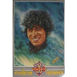 Doctor Who: 4th Doctor - Tom Baker - Laminated Poster