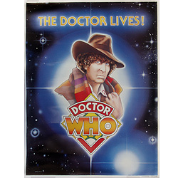 Doctor Who: 4th Doctor - Tom Baker - Spirit of Light Vintage Poster